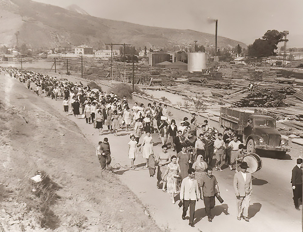 Impregnated Sleeper Factory in Gory, 1965